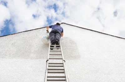 Peinture extérieure au Val-Larrey — façades et ravalement
